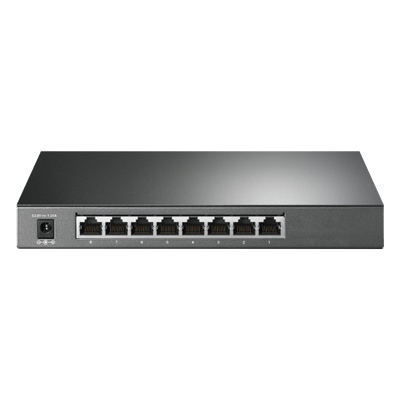 Switch Omada / 8 Puertos Gigabit / 4 Puertos PoE+ 802.3at/af / Presupuesto PoE 62 W / 30 W por Puerto / Gestión Cloud Omada / L3 Static Routing / Sin Ventilador / Metal - Imagen 3