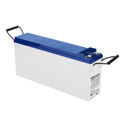 Batería de Ciclo Profundo AGM-VRLA / 12V 100Ah (10h) / Placas Gruesas Alta Densidad / Carcasa Ignífuga UL94-V0 / Terminal M8 / Baja Autodescarga / 1620A Cortocircuito - Imagen 4