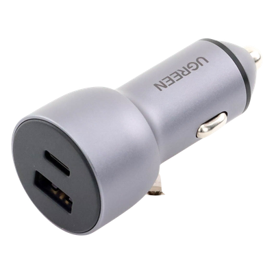 Cargador de Auto 52.5W | Puerto USB-A y USB-C | Carga Rápida | Compatible con Vehículos de 12 y 24 VCD | PD3.0 + QC3.0 | Chip Inteligente | Diseño Compacto Mayor Eficiencia Energética | Caja de Aluminio - Imagen 5