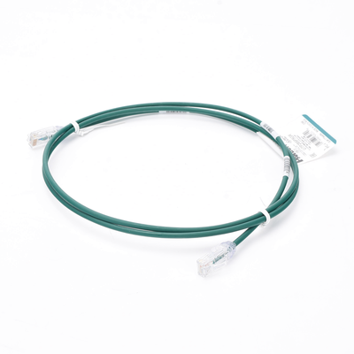 Cable de Parcheo Cat6 / UTP 28AWG / 1.52m (5 pies) / Verde / Diámetro 3.8mm / CM/LSZH - Imagen 4