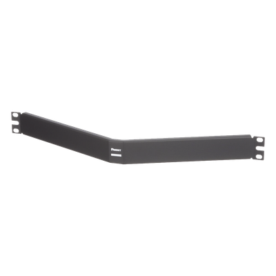 Tapa Ciega Para Rack Estándar de 19in, Angulado, de Acero, 1UR, Color Negro - Imagen 4