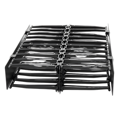 Organizador de Cable Horizontal RouteIT, Doble, Para Rack de 19in, 6in de profundidad, 2UR - Imagen 4