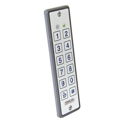 Lector ultra delgado de proximidad con teclado, capacidad de lectura de tarjetas  de proximidad de 125 Khz (tipo EM y HID)