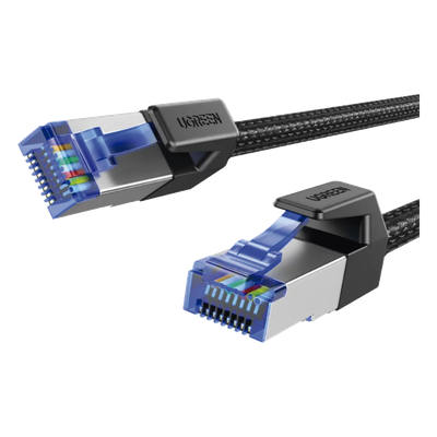 Cable Ethernet Cat8 CLASS F/FTP Redondo con Malla de Nylon 2 Metros (6.56 Pies) - Imagen 3