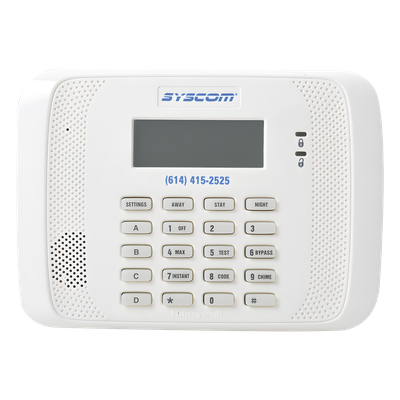 Teclado alfanumérico direccionable con receptor inalámbrico integrado, compatible con transmisores de la serie 5800 - Imagen 4