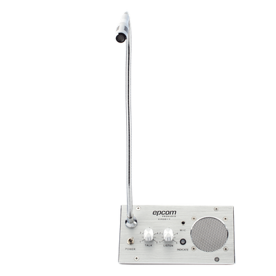 Sistema de Intercomunicación | Ideal para Ventanillas | Audio de voz de dos vías | 12V/1A 2W | Micrófono Interior + Micrófono Exterior - Imagen 3