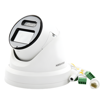 Turret IP 8 Megapixel / Imagen a color 24/7 / Lente 2.8 mm / Micrófono Integrado /Luz Blanca 40 mts / Exterior IP67 / Micrófono Integrado / WDR 130 dB / Entrada y salida de Audio y Alarma / Onvif / MicroSD - Imagen 5
