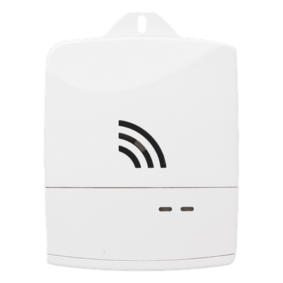 ALULA - Sirena Inalámbrica / Aviso Auditivo / Sonidos de Alta y Baja Volumen / LED Sincronizados con Panel / Encriptación Connect+ / Frecuencia 433 MHz / Vida Útil de Batería de Respaldo 48 Horas / Instalación Atornillad