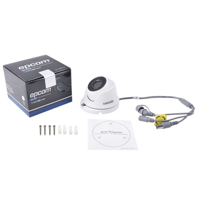 Eyeball TURBOHD 1 Megapixel (720p) / METALICA / Gran Angular 92° / Lente 2.8 mm / IR Inteligente 20 mts / Exterior IP66 / TVI-AHD-CVI-CVBS / dWDR - Imagen 4