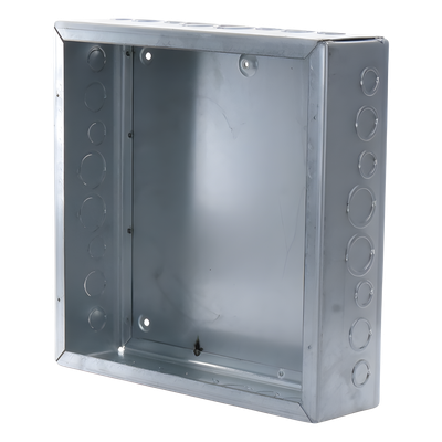 Caja Extra Grande 15"x15"x 4"/ Profundidad 4"/Entradas Laterales - Finales 4 Entradas de 1/2"- 3/4", 2 Entradas de 3/4" - 1" y 2 Entradas de 1"- 1 1/4"/ Incluye tapa / Incluye tapa. - Imagen 6