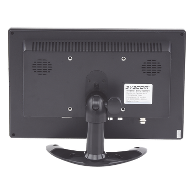 Monitor 10.1" TFT-LCD ideal para colocar en vehículos o DVR/NVR. Entradas de video HDMI, VGA y RCA (CVBS) - Imagen 5