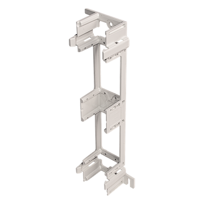 Bracket para Montaje de Regleta S66, Acepta 1 regleta M150, 6 conectores de 25 pares