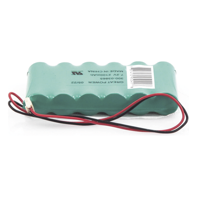 Batería de respaldo recargable NiCd 7.2 V / 2100 mAh para repetidor inalámbrico Honeywell 5800RP - Imagen 4