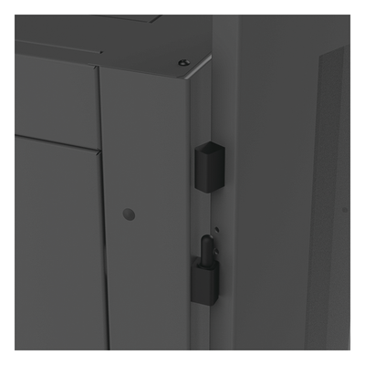 Gabinete Profesional para Telecomunicaciones de 19in, Instalación a Piso, 24UR, 600 mm Profundidad, Se envía el Gabinete Armado. - Imagen 9