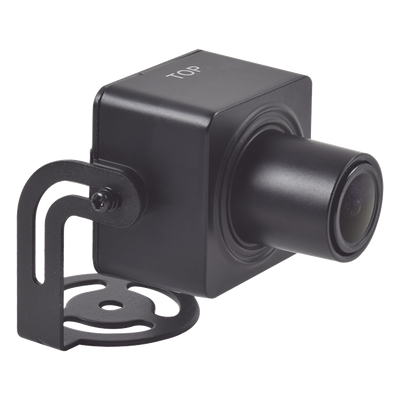Cámara Oculta IP 2 Megapixel / Lente 2.8 mm / H.265+ / Interior / WDR / 12 Vcc / Ultra Baja Iluminación / Entrada de Audio