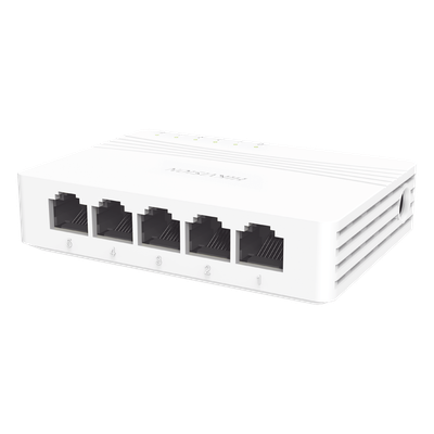 Switch Gigabit No Administrable de Escritorio con 5 puertos 10 / 100 / 1000 Mbps / Diseño Compacto y Estetico - Imagen 3