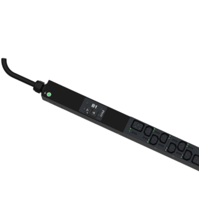 PDU Monitoreable y Switchable por Toma (MSPO) para Distribución de Energía, Enchufe de Entrada NEMA L6-30P, Con 20 Salidas C13 y 4 C19, de Instalación Vertical, 208 Vca, 30 Amp - Imagen 4
