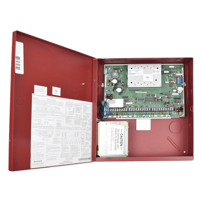 Panel de control de incendio y robo comercial particionado, serie VISTA, con hasta 32 zonas y tecnología V-Plex, listado UL864 9na edición