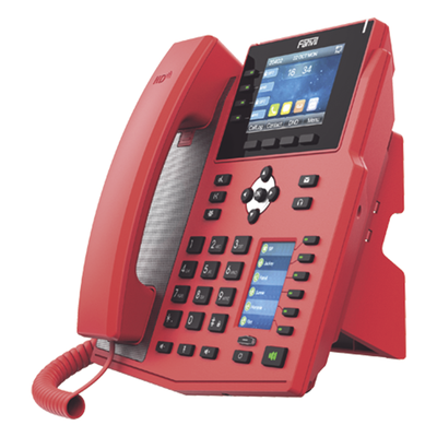 Teléfono IP Empresarial con Estándares Europeos, 16 lineas SIP con pantalla LCD de 3.5" a color, 6 teclas DSS/BLF, puertos Gigabit, IPv6, Opus y conferencia de 3 vías, PoE/DC (incluye fuente). - Imagen 7
