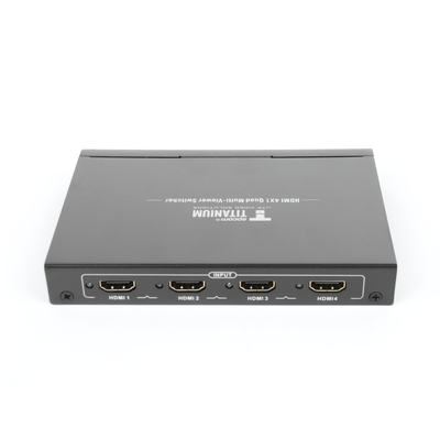 MATRICIAL DE VIDEO HDMI 4X1 (Divisor) | 4 Entradas a 1 Salida HDMI | 1080p @ 60Hz | Diferentes modos de Display | Pantalla completa, Modo Dual, Modo Quad | Conmutación por Botón o Control Remoto | Botón de Control de audio - Imagen 8