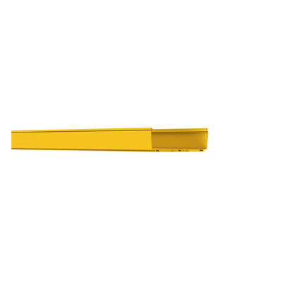 Canaleta FiberRunner™ 12X4, de PVC Rígido, Color Amarillo, 3 m. de Largo - Imagen 5