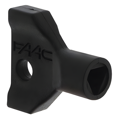 Llave Triangular de Desbloqueo Para barreras FAAC 