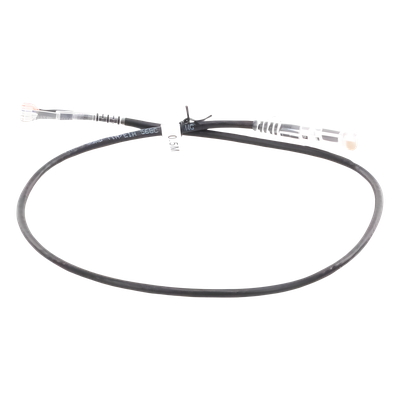 Cable de Parcheo Slim UTP Cat6A - 0.5 Metros (1.64 Pies) Negro, Diámetro Reducido (28 AWG) - Imagen 4