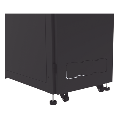 Gabinete Profesional para Telecomunicaciones de 24UR, 600 mm de Ancho x 1000 mm de Profundidad, Se envía el Gabinete Armado. - Imagen 15