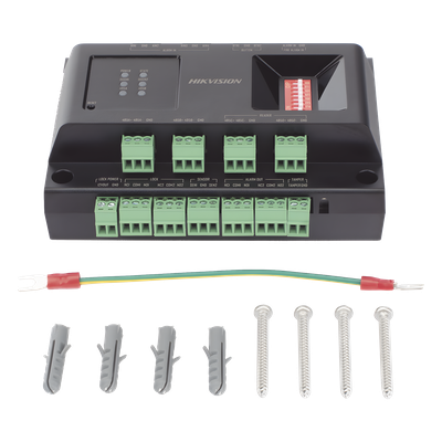 Expansor de 2 Puertas para Paneles de Control de Acceso DS-K27 Series / Comunicación RS-485 / 4 Entradas y 2 Salidas Auxiliares - Imagen 9