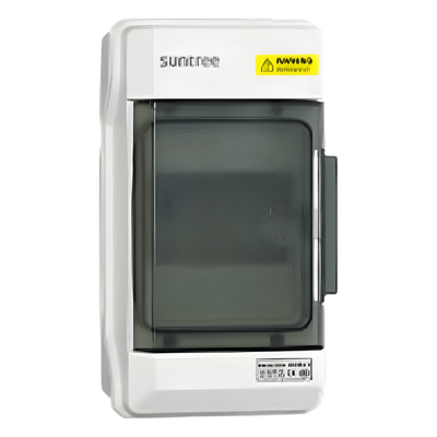 Gabinete Plástico para Exterior IP65 para Riel Din 4 Espacios.