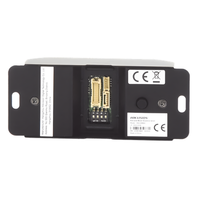 Módulo esclavo para instalaciones SEGURAS en Controles de Acceso Hikvision / Compatible con Biometricos Faciales Min Moe / Conexión RS-485 / Soporta botón de salida y chapa. - Imagen 7