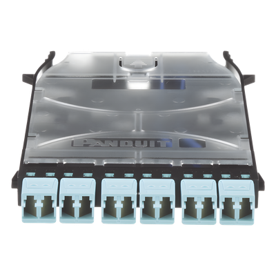 Cassette HD Flex? Con 6 Puertos LC Duplex (12 Fibras), Para Fibra Multimodo OM3, Color Azul - Imagen 5