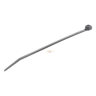 Cincho de Nylon 6.6 StrongHold™, 100mm largo x 2.5mm ancho, Color Negro, Exterior Resistente a Rayos UV, Paquete de 100pz - Imagen 3