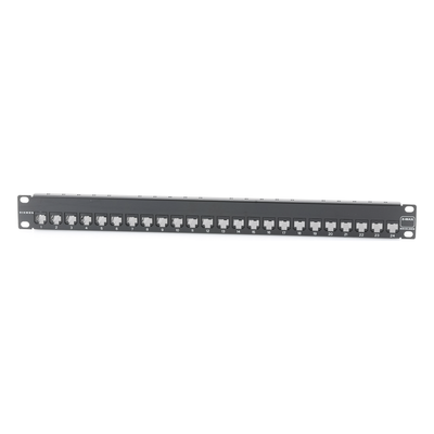 Patch Panel Z-Max, Blindado, de 24 Puertos, Modular (Vacío), Plano, 1UR - Imagen 3