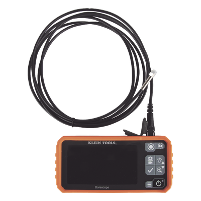 Cámara Boroscopio de Inspección 5.5mm 720p USB-C, LCD 4.3" Color, Cuello de Cisne Nylon de 10' (3m) con Imán, Espejo, 6 LED´s. Batería Io-Li Recargable. Ideal en Electricidad, HVAC, Plomería y Aviación - Imagen 5
