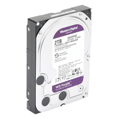 Disco Duro PURPLE de 2TB / 3 AÑOS DE GARANTÍA / Para Videovigilancia - Imagen 5