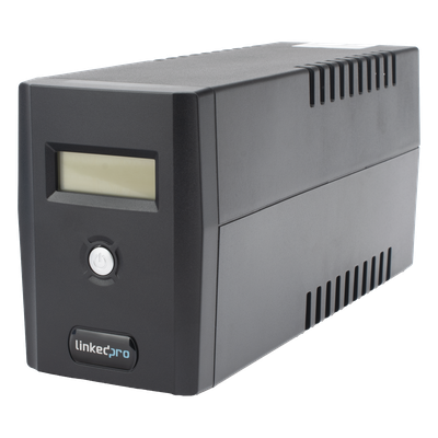 UPS 600VA/360 W Pantalla LCD / Línea Interactiva 120Vca / 6 tomas 5-15R (4 Respaldadas) / Regulación de Voltaje / Protección RJ45 - Imagen 3