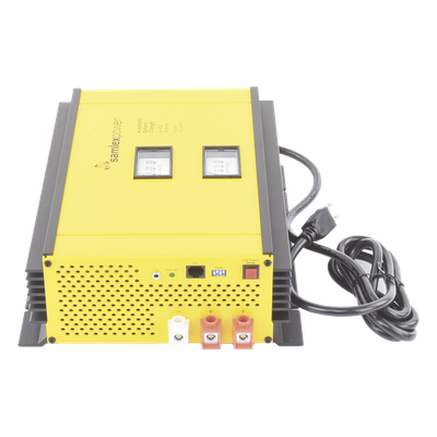 Cargador de Baterías Industrial / 24 V / 25 A / Bancos 200-300 Ah / Entrada Dual 120/220 VCA / Modo Fuente con Respaldo CD