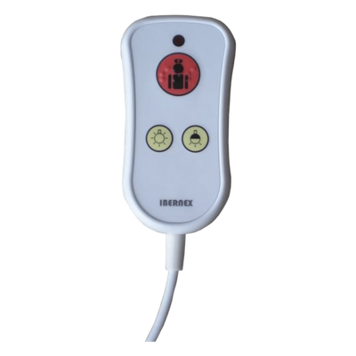 Pulsador de Cama multifunción con Botón de Alarma y Control de Luz / IP67 / Compatible con NX0086/A