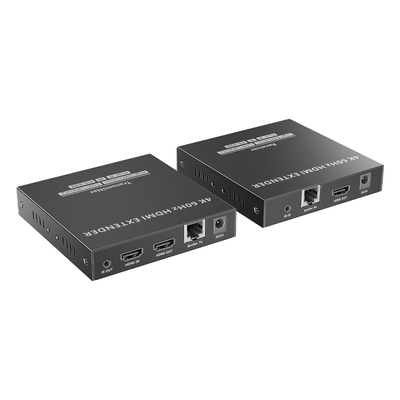 Kit Extensor HDMI para distancias de 120 metros | Soporta resolución 4K @60Hz | Cat 6, 6a y 7 | Salida Loop en el Tx para visualización local | Soporta control remoto del equi - Imagen 4
