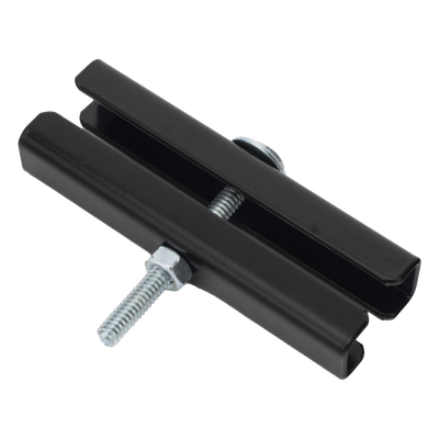 Coples para Escalera Tubular de 1.5" de Peralte y 12" de Ancho, Acabado con Pintura Epóxica Color Negro, Ideales para la Unión de Tramos de Escalera Tubular, Se Requieren 2 Coples por Cada Unión - Imagen 4