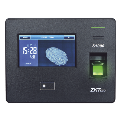 Terminal Biométrica IP, 20,000 Huellas, Touch Screen, Tiempo y Asistencia