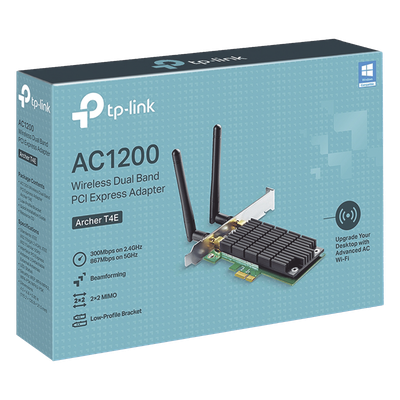 Adaptador PCI inalámbrico doble banda AC 1200 Mbps / Antena de alta ganancia / Tecnología MU-MUMO 2X2 / Soporte de perfil bajo y Altura completa - Imagen 4