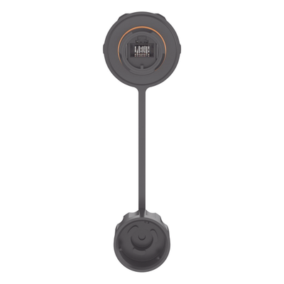 Conector Jack RJ45 de Uso Industrial Estilo TG, Blindado Categoría 6A, Con Tapa Protectora, Protección IP67 - Imagen 3