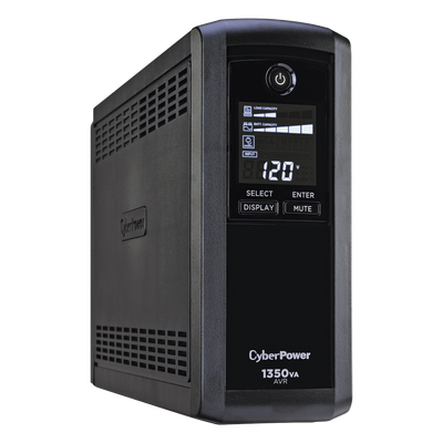UPS de 1350 VA/815 W, Topología Línea Interactiva, Entrada 120 Vca NEMA 5-15P, Tipo Mini Torre, Con 10 Tomas NEMA 5-15R