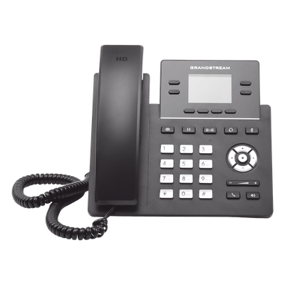 Teléfono IP Wi-Fi, Grado Operador, 4 líneas SIP con 2 cuentas, pantalla a color 2.4", codec Opus, IPV4/IPV6 con gestión en la nube GDMS