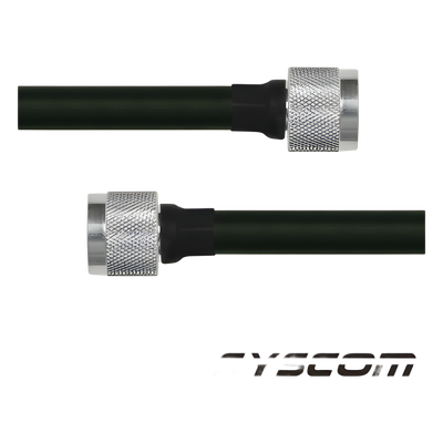 Cable RF400, con conductores N Macho en ambos extremos.
