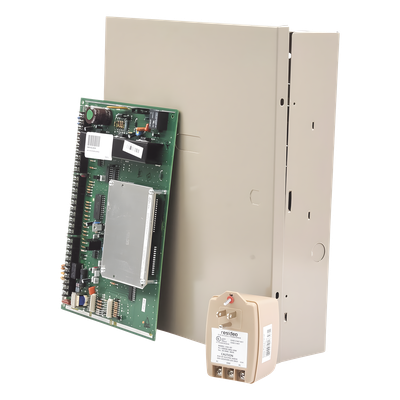 Panel de control de alarma de intrusión con 9 zonas cableadas, expandible hasta 87 zonas, con 8 particiones - Imagen 4