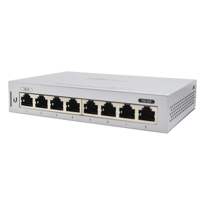 Switch UniFi Administrable capa 2 de 8 Puertos Gigabit (7 Ethernet y 1 PoE Pasivo 48V) - Imagen 3