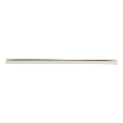 Canaleta LD10 de PVC rígido, con cinta adhesiva para instalación sin herramientas, de 38.4 x 24 x 3048 mm, Color Blanco Mate - Imagen 5